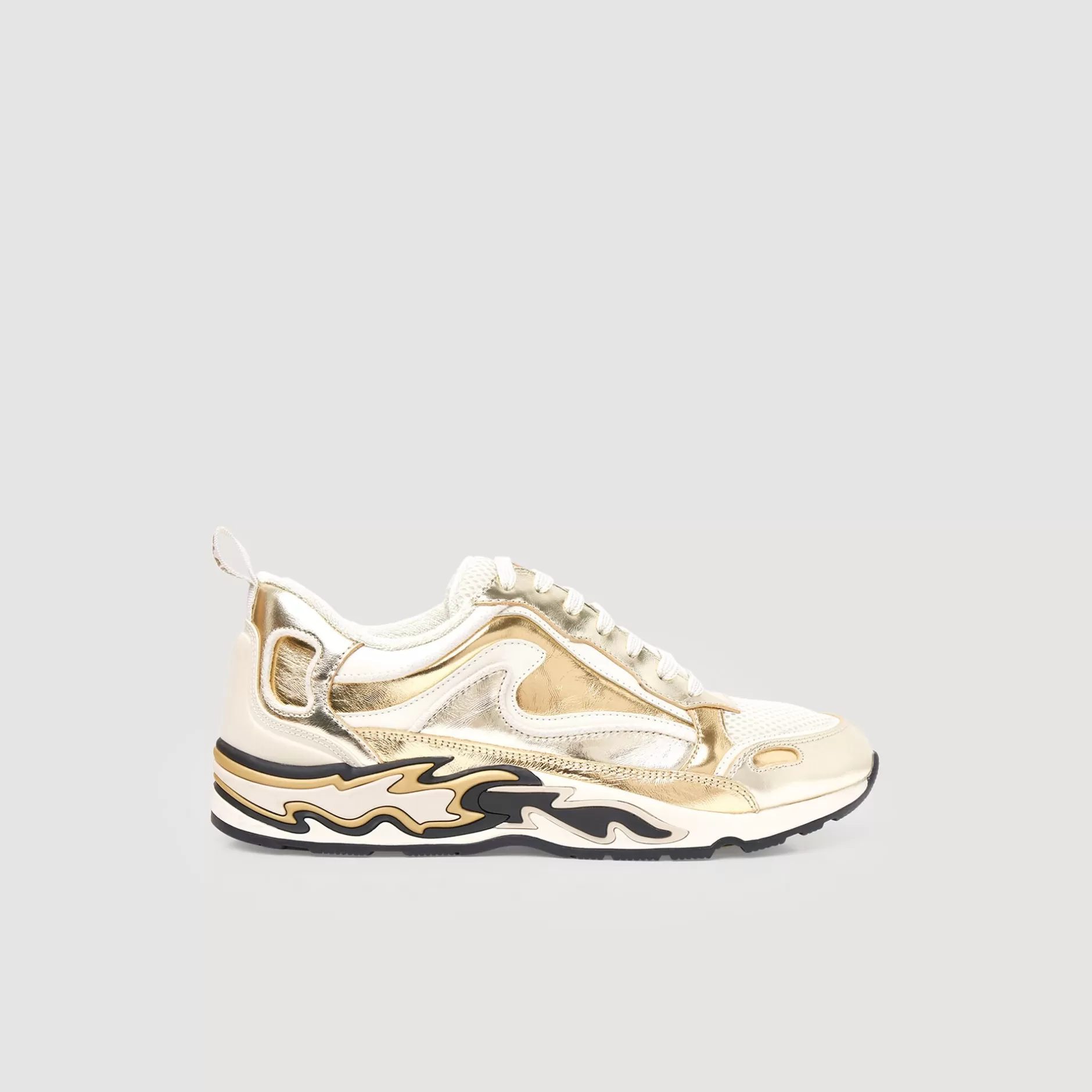 Outlet Sandro Baskets Flame Champagne