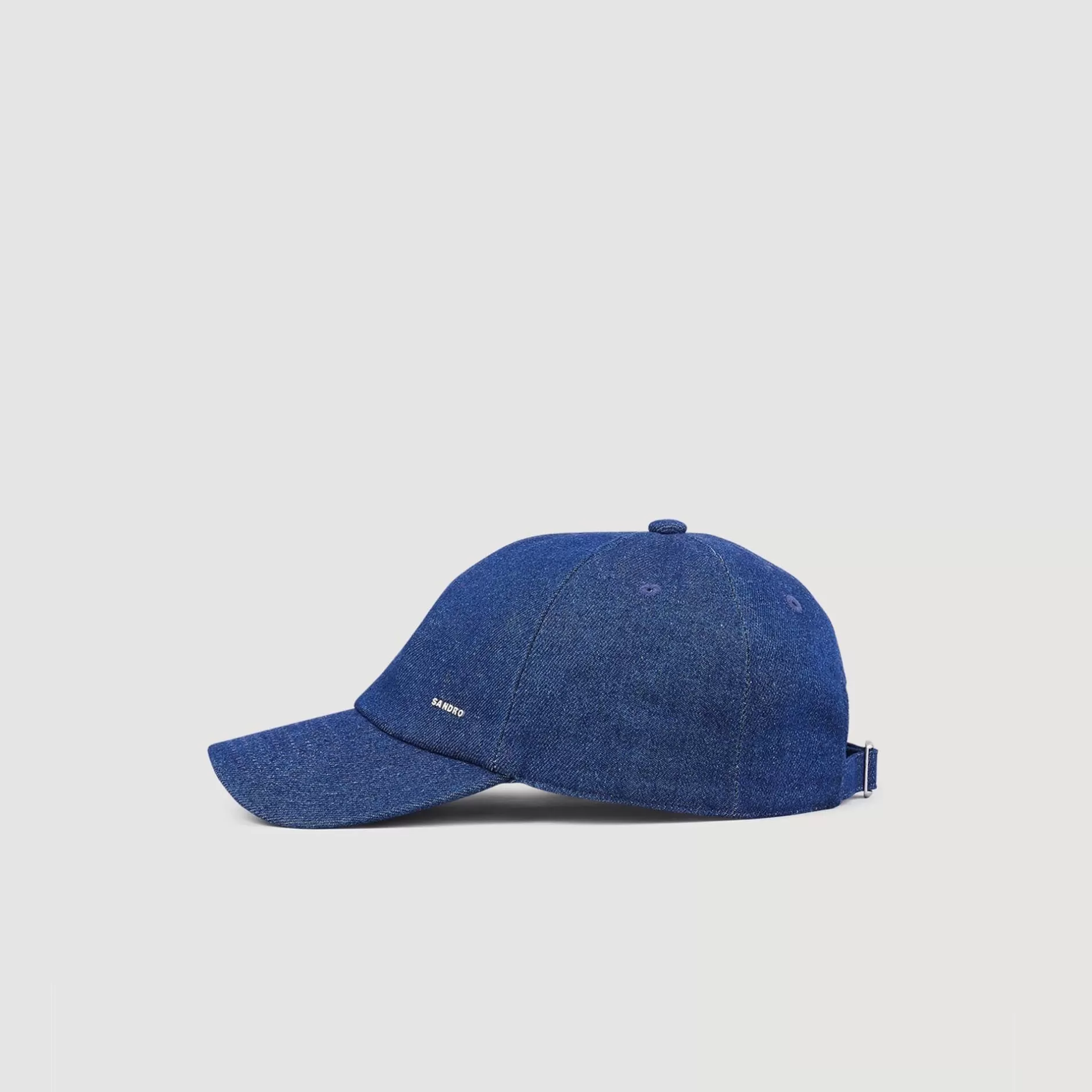 Clearance Sandro Casquette En Denim Marine