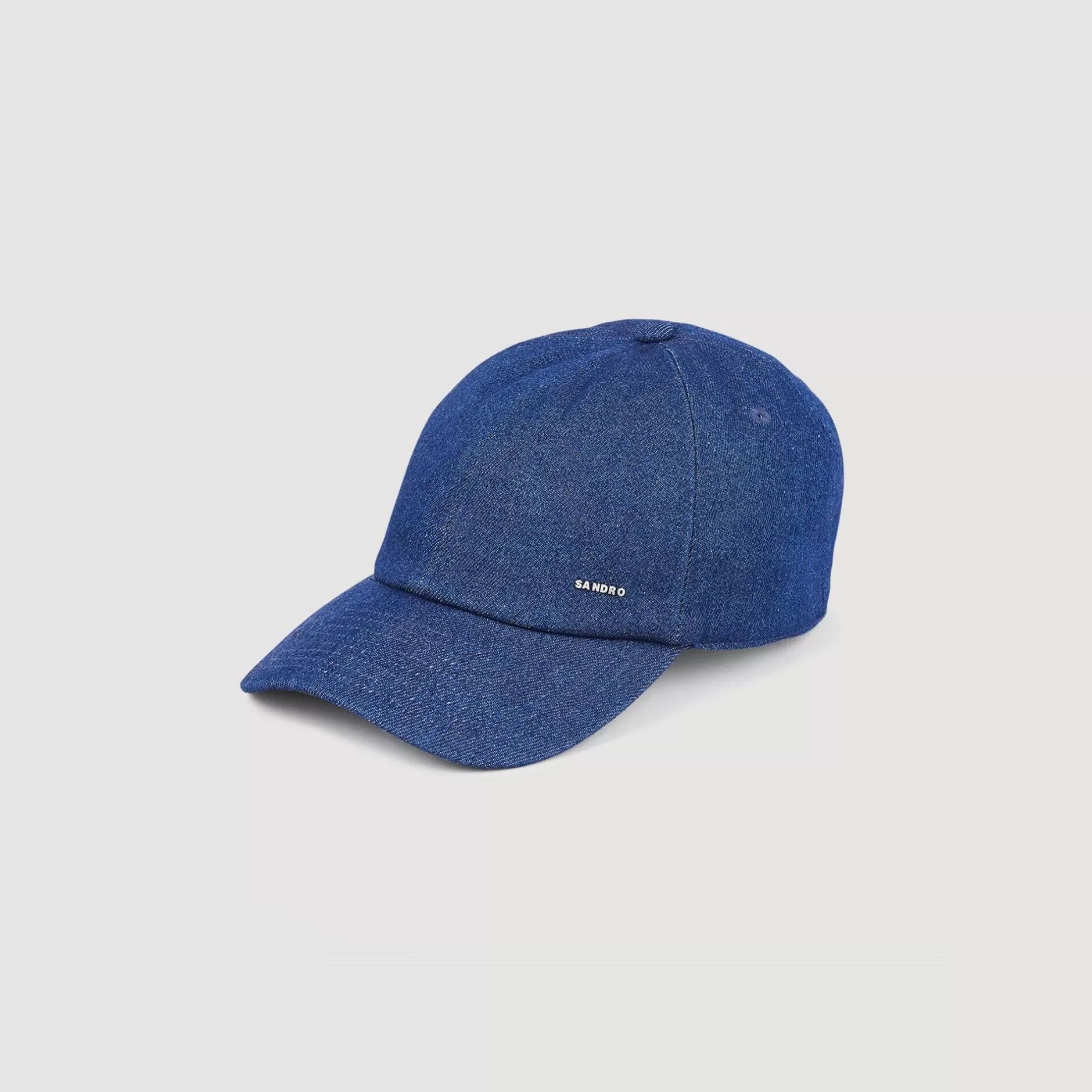 Clearance Sandro Casquette En Denim Marine