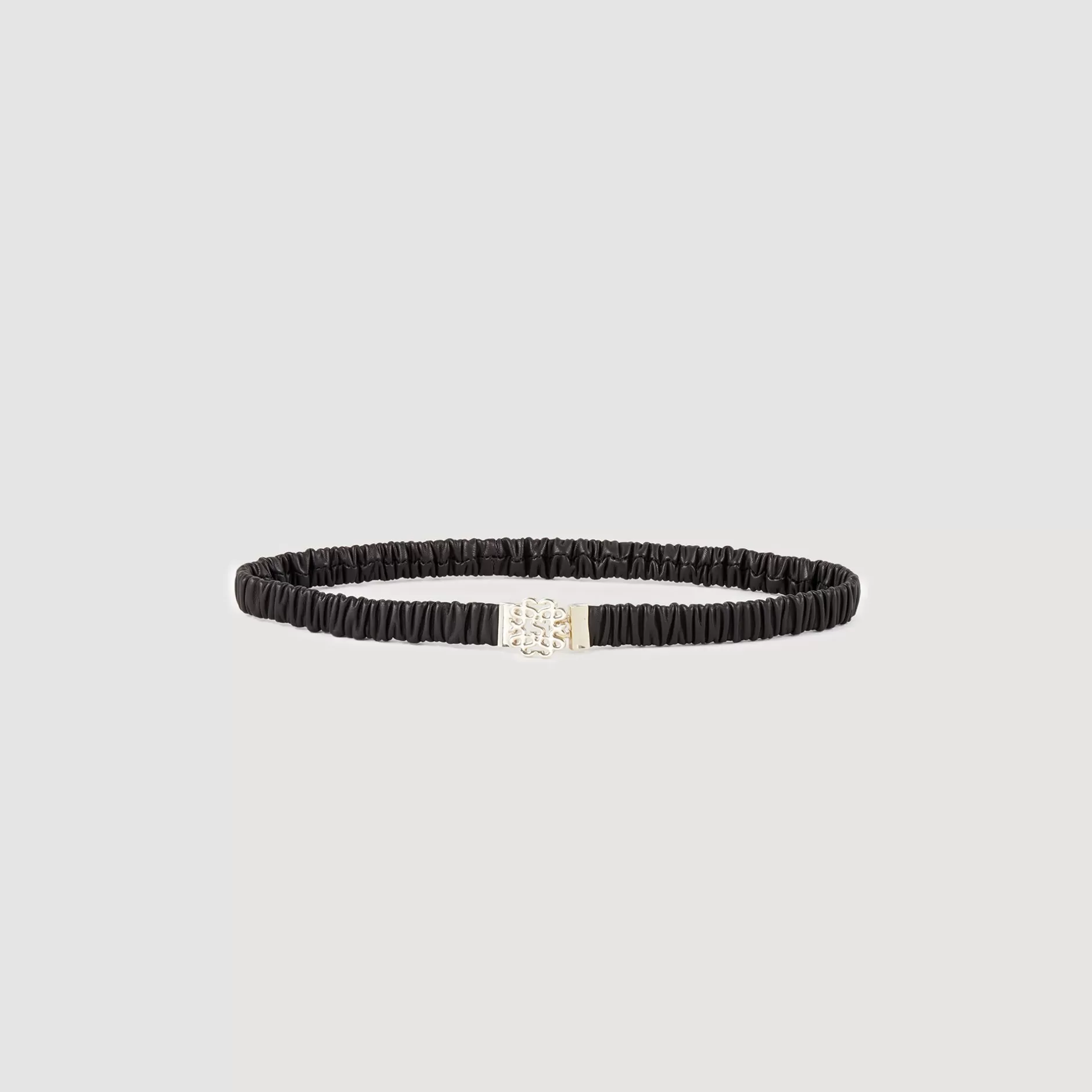 Cheap Sandro Ceinture En Cuir élastique Noir