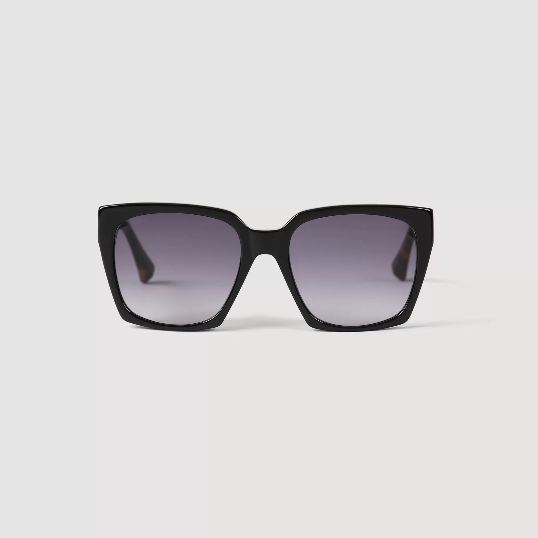 Cheap Sandro Lunettes De Soleil Larges Noir