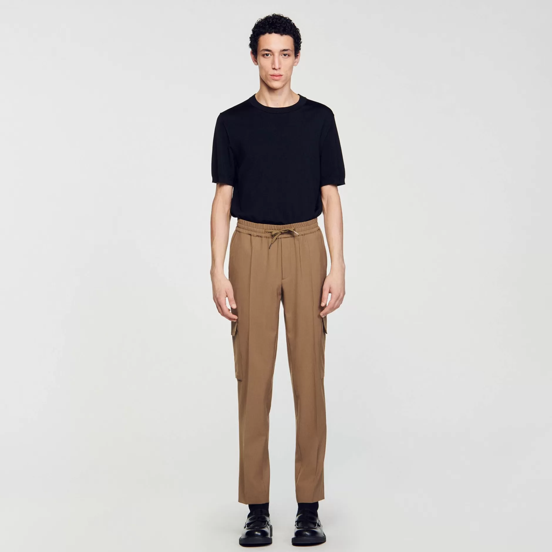 Fashion Sandro Pantalon Cargo vert clair