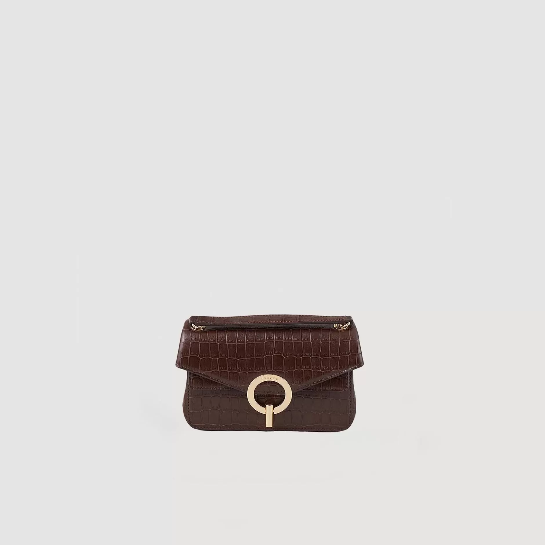 Outlet Sandro Petit Sac Yza Marron