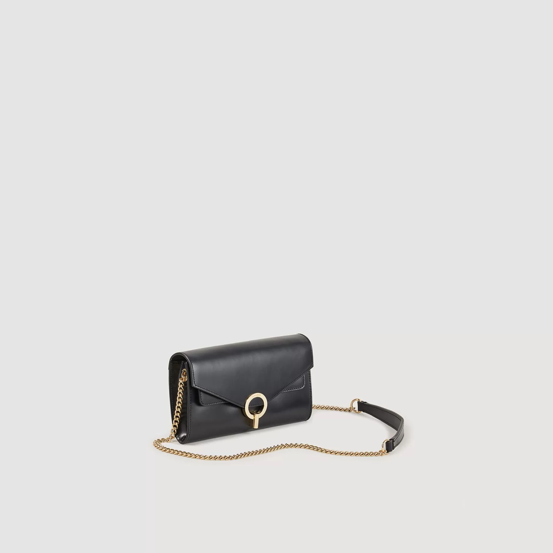 New Sandro Sac Pochette Yza Pocket Noir