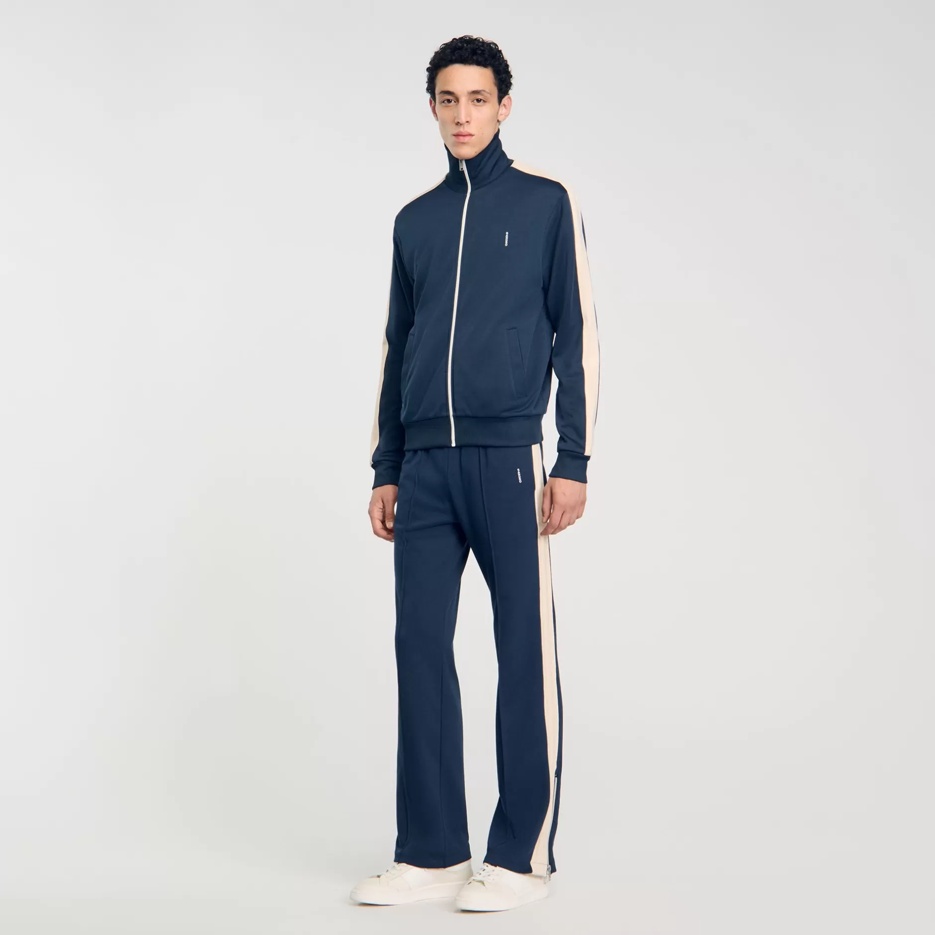 New Sandro Veste Survêtement Midnight Blue