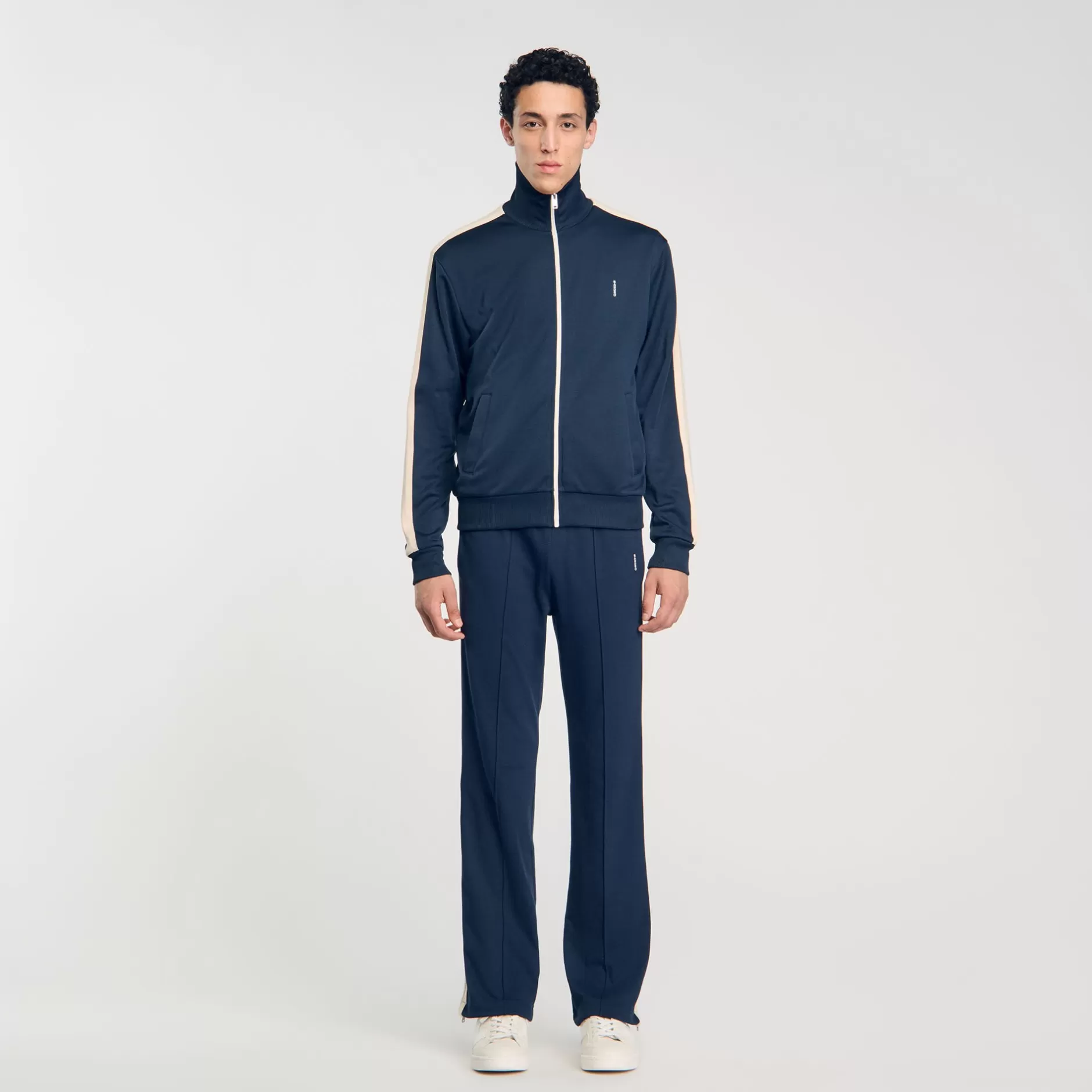 New Sandro Veste Survêtement Midnight Blue